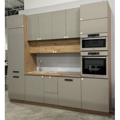 Virtuvės komplektas LANGEN BEIGE-4 (Beige/Dab Artisan) (komplektuojamas)